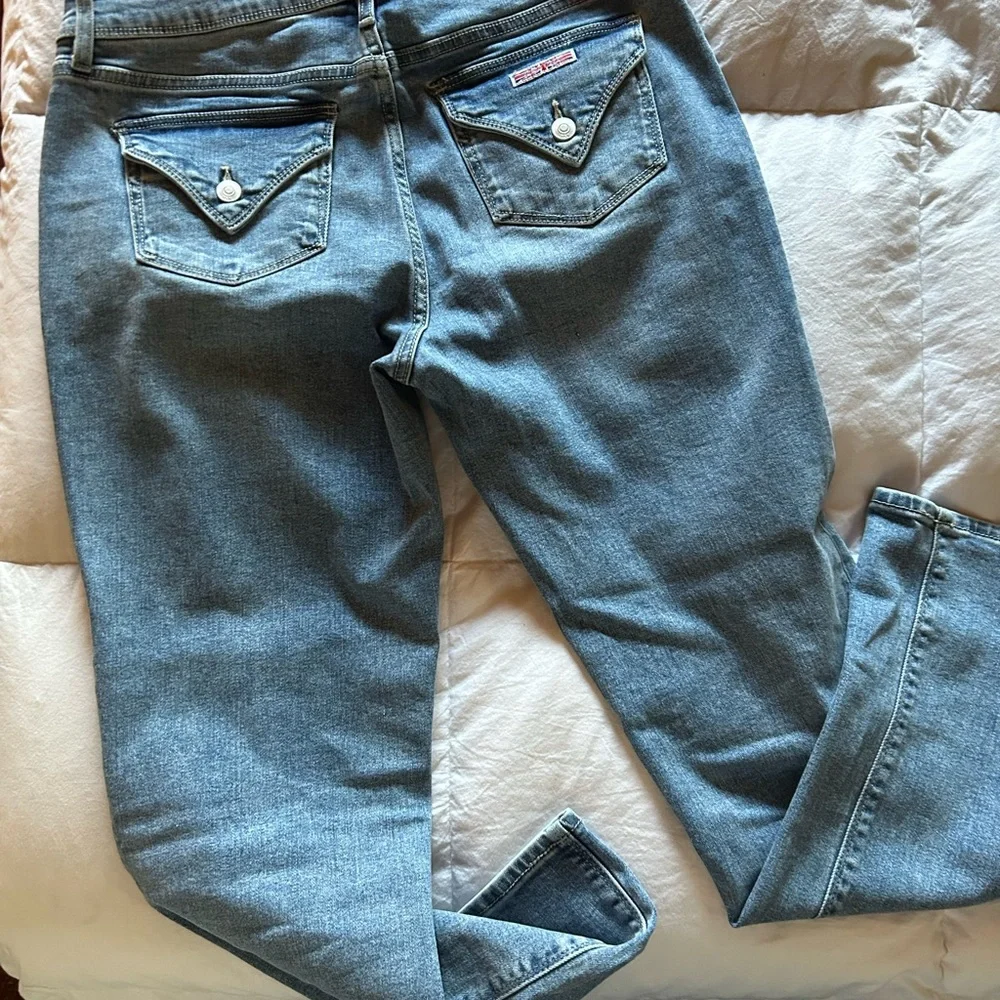 Hudson Jeans Blue Straight Leg Denim - Picture 1 of 5